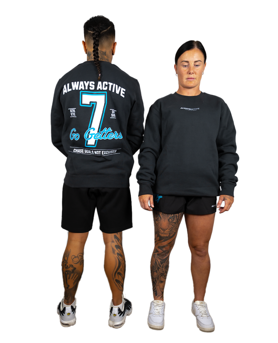 Unisex Oversized Crew Jumper